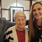 Magdalena Hałas i goście wernisażu 