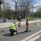 Przygotowania do remontu przystanku Urząd Miejski