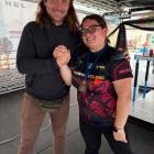 XIV Międzynarodowe Mistrzostwa Helu w Armwrestlingu. Fot: archiwum prywatne Julii