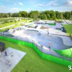 Wizualizacja skateparku na Podłężu