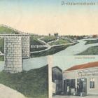 W prawym dolnym rogu winiarnia Silbigera. Obok widok pasa granicznego w rejonie...