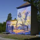 Mural energetyczny w Jaworzanie