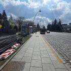 Przygotowania do remontu przystanku Urząd Miejski