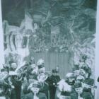 Orkiestra górnicza przed Domem Kultury KWK Jaworzno (MMJ)
