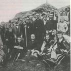 Poświęcenie krzyża na Giewoncie 19 sierpnia 1901 r. 