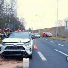 Kolizja na ulicy Radwańskich