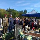 Uroczystość odsłonięcia nowego nagrobka rodziny Pniaków i Paulów 