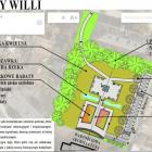 Park przy willi przy ulicy Hutniczej w Szczakowej. Materiały UM Jaworzno