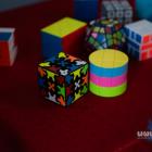 Druga edycja Miejskiego Turnieju Układania Kostki Rubika na czas w Jaworznie. Fot....