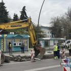 Remont przystanku Urząd Miejski w Jaworznie