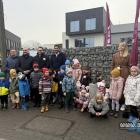 Nowa figurka chomika w Jaworznie - chomik budowniczy