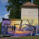 Nowy mural przy ul. Sportowej w Jaworznie