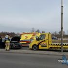  Kolizja dwóch aut na skrzyżowaniu ulic Radwańskich i Reja