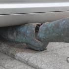 Złamana noga drwala