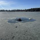 Szkolenie służb nad Zalewem Sosina. Fot. KMP Jaworzno