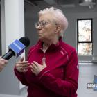 Cotygodniowe ćwiczenia Tai Chi w klubie To i Owo w Jaworznie. Fot. Julia Lizończyk