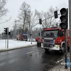 Zderzenie dwóch samochodów na Osiedlu Stałym