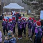 SPL Jaworzno podczas biegu mikołajkowego w Jaworznie