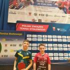 Karol Wiatr na Indywidualnych Mistrzostwach Polski Żaków w Tenisie Stołowym. Fot. KS...