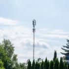 Maszt telefonii komórkowej w centrum Jaworzna