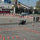Śląscy policjanci z drogówki w zmaganiach w Jaworznie. Foto Policja Jaworzno
