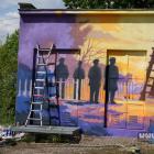 Nowy mural przy ul. Sportowej w Jaworznie