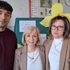 Bartek - wolontariusz hospicjum, Iwona Pawelec, Renata - wolontariuszka hospicjum 