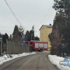 Pożar sadzy komina w Byczynie