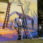 Nowy mural przy ul. Sportowej w Jaworznie