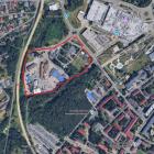 Teren pod bloki przy ulicy Rzemieślniczej. Fot Google Maps