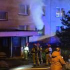 Pożar mieszkania przy ulicy Grunwaldzkiej