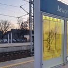 Peron na stacji kolejowej Jaworzno Szczakowa. Fot. Patrycja Koprzak