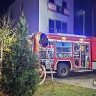 Pożar w centrum Jaworzna