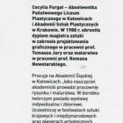 Fragment  folderu wystawy 