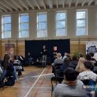 Sędzia Igor Tuleya w II Liceum Ogólnokształcącym w Jaworznie