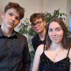 Mateusz i Alicja, w tle Szymon i Andrzej 