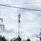 Maszt telefonii komórkowej w centrum Jaworzna