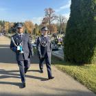 Jaworzniccy policjanci uczcili pamięć bohaterów. Fot. KMP Jaworzno