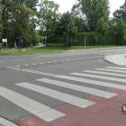 Skrzyżowanie ulicy Grunwaldzkiej i Kolejowej