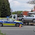 Zdarzenie drogowe na ul. Martyniaków w Jaworznie