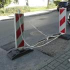 Dziura na ul. Gwarków