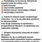 Post ze strony szkoły na FB