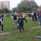 Sztafetowe biegi przełajowe w parku na Podłężu