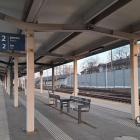 Peron na stacji kolejowej Jaworzno Szczakowa. Fot. Patrycja Koprzak