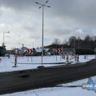 Nowe rondo na skrzyżowaniu ul. Olszewskiego i Jana Pawła II