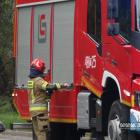 Zderzenie dwóch samochodów przy Parku Lotników.