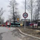 Kolizja na Puszkina. Fot: Bruno Lewek