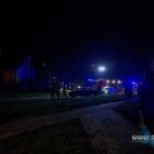 Dachowanie samochodu na ulicy Towarowej. Fot. Patrycja Koprzak