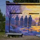 Mural energetyczny w Jaworzanie