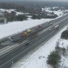 Autostrada A4, wypadek cieżarówki